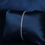 Timeless Spark Sterling Silver Tennis Bracelet