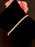 Golden Grace Tennis Bracelet