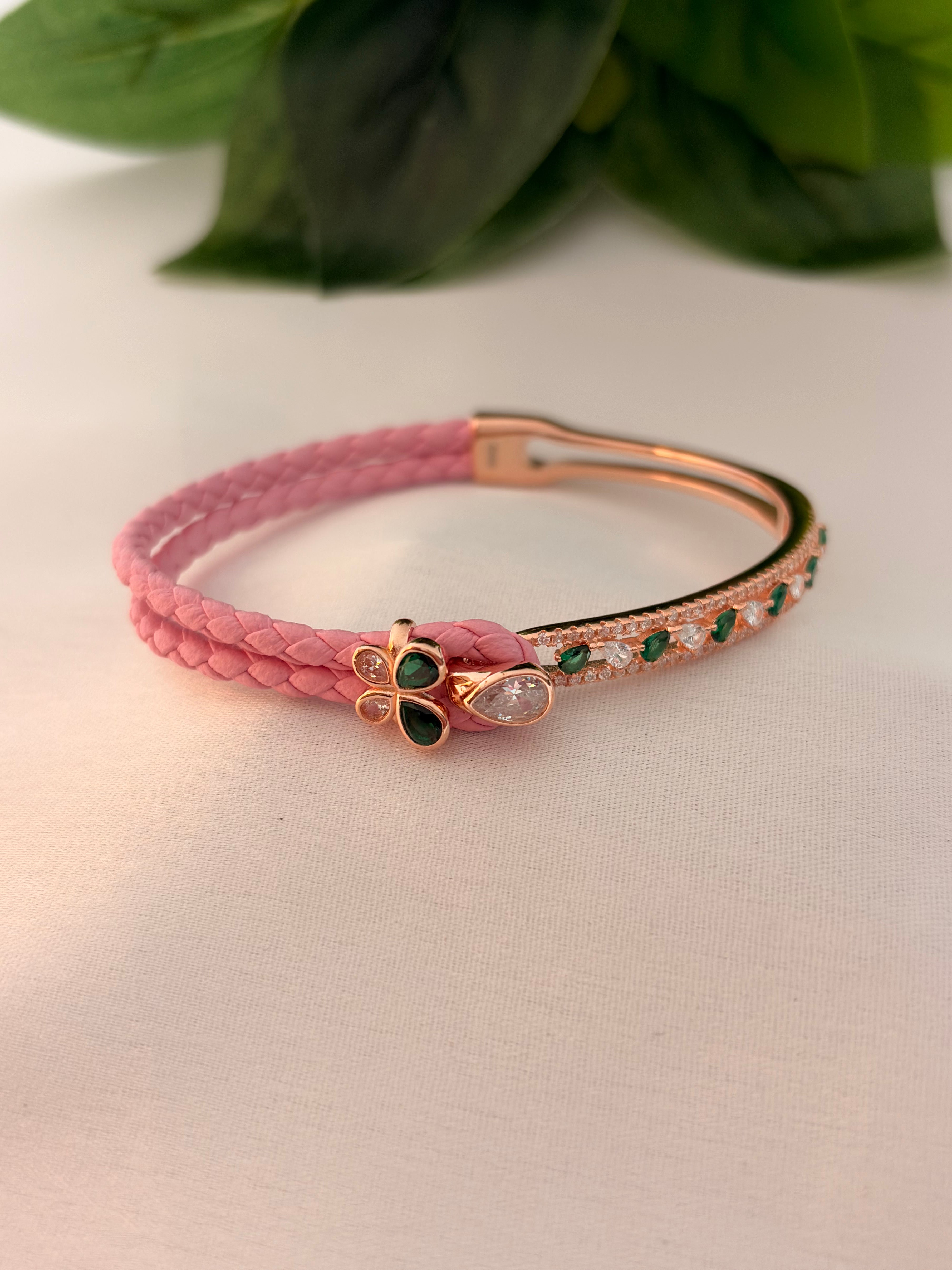 Blush Bloom Rose Gold Bracelet