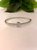 Silver Halo Charm Bracelet