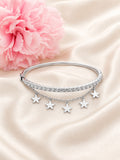 925 Sterling Silver Star Charm Bracelet
