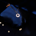 Pearl Cubic Zircon Pendant Necklace