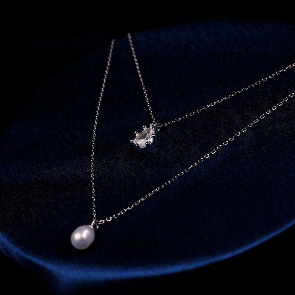 Luna Pearl Drop Pendant