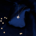 Aurora Frame Silver Pendant