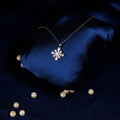 Bloom Crystal Flower Pendant