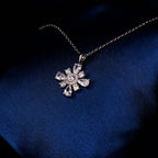Bloom Crystal Flower Pendant