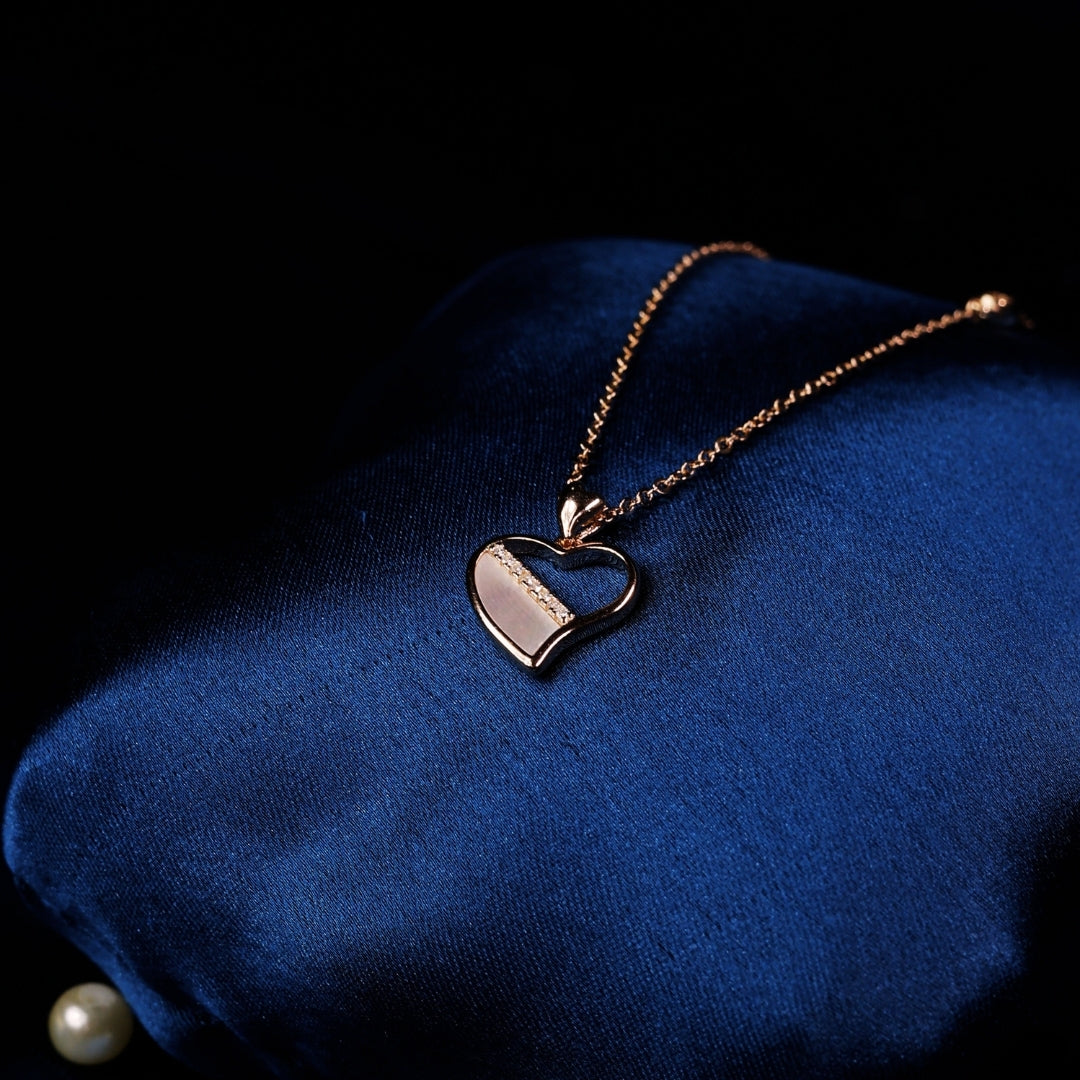 Soft Embrace Heart Pendant