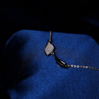 Twin Leaf Harmony Pendant