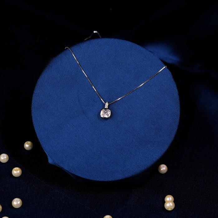 Classic Cushion Sparkle Pendant