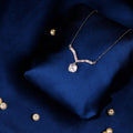Crown Sparkle Drop Pendant