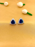 Midnight Halo Stud Earrings