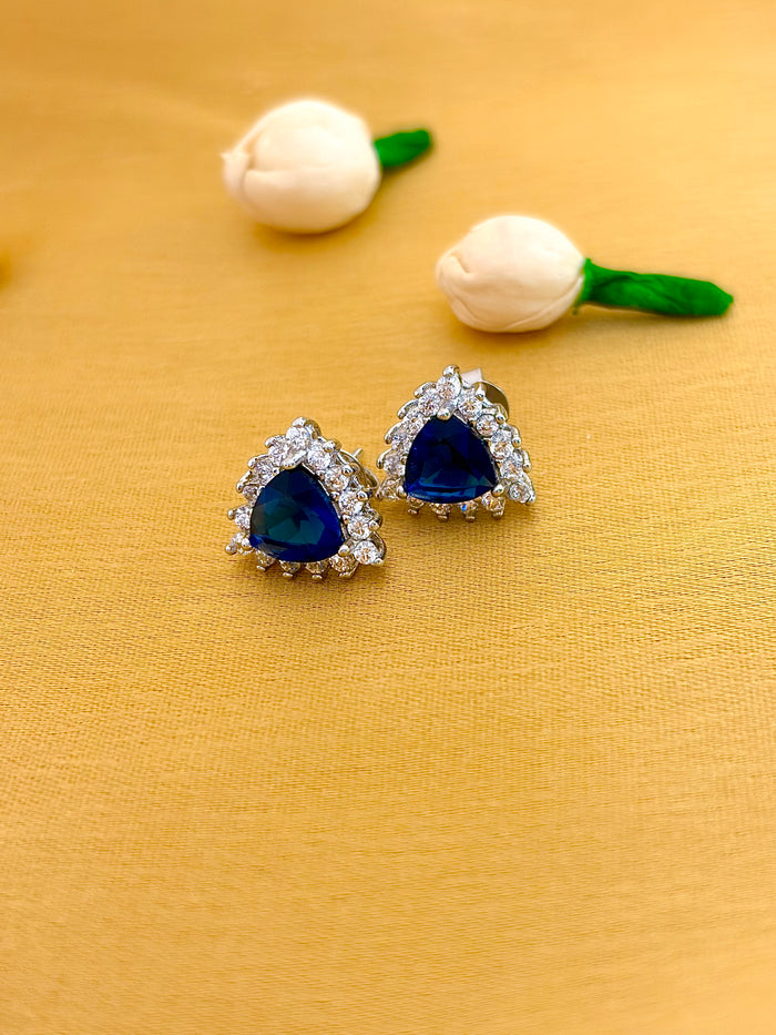 Midnight Halo Stud Earrings