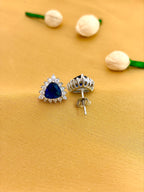 Midnight Halo Stud Earrings