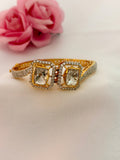 Crystal Royale Dual-Frame Statement Bracelet