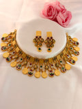 Rajwada Riwaayat Gold Statement Choker Set