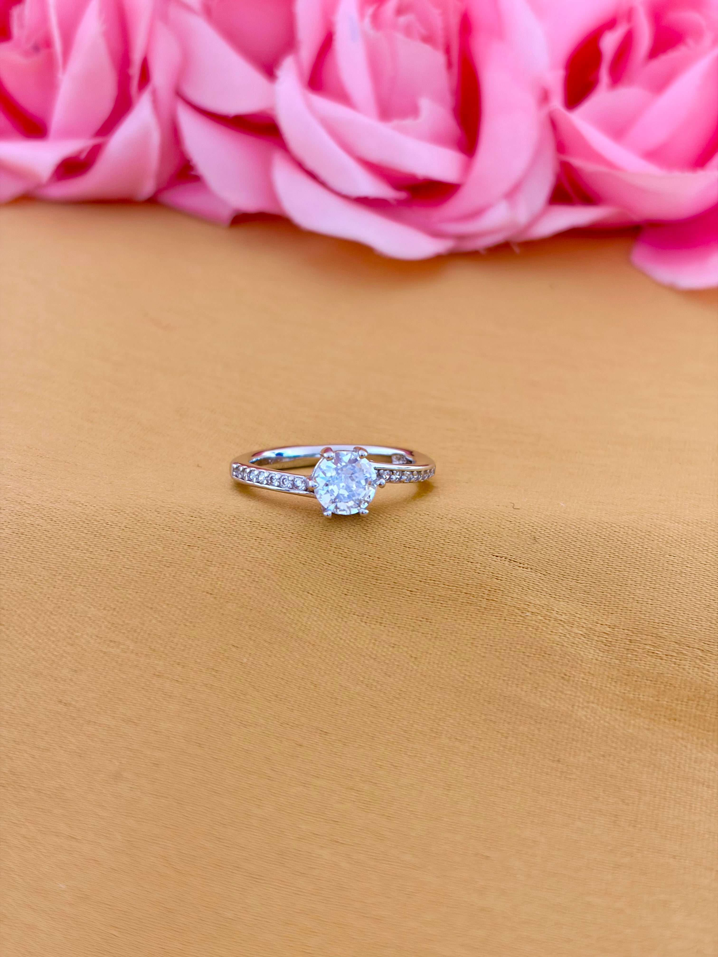 Nova Round Solitaire Ring