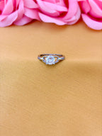 Side-Set Solitaire Ring