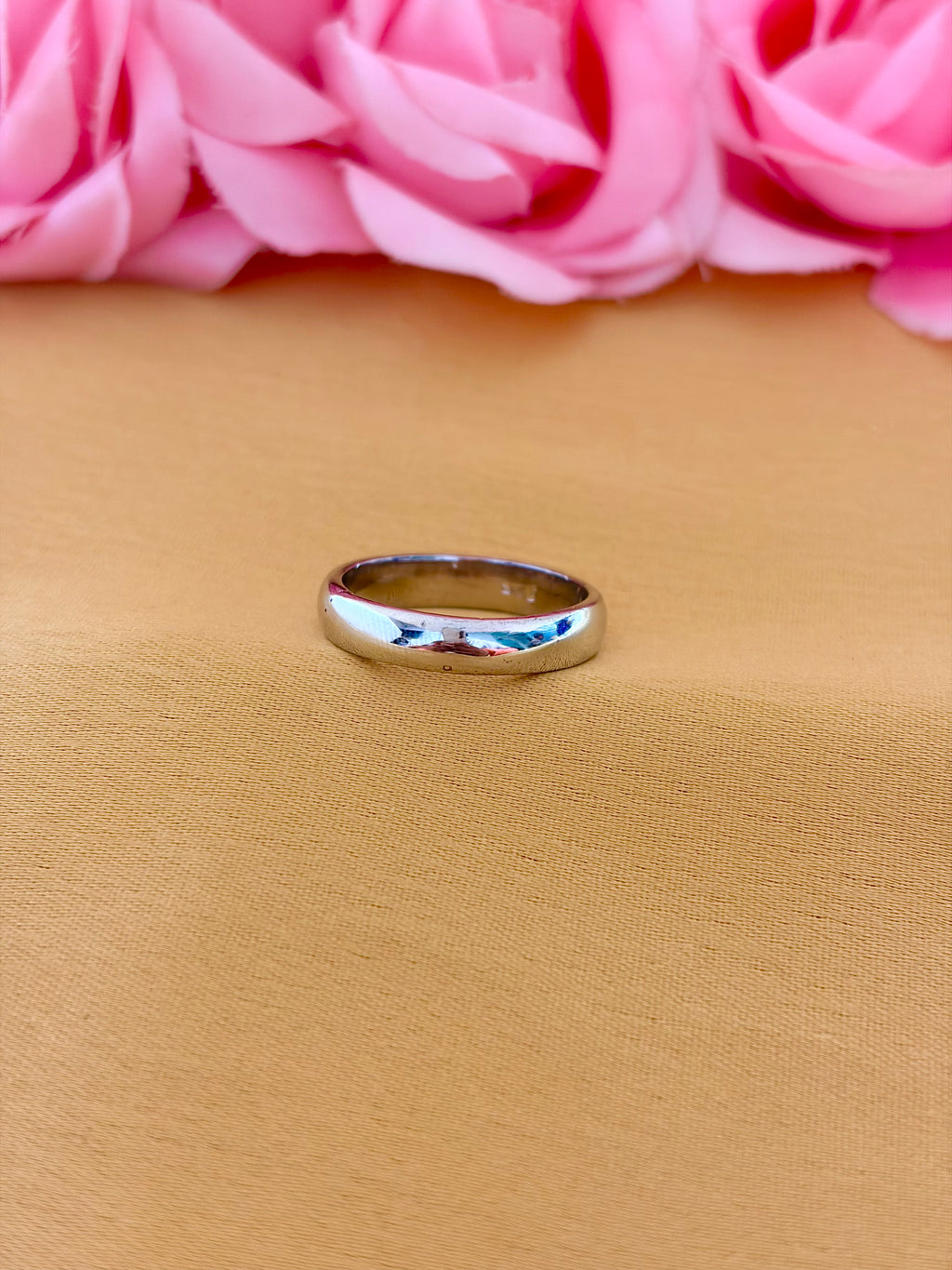 Classic Plain Sterling Silver Band