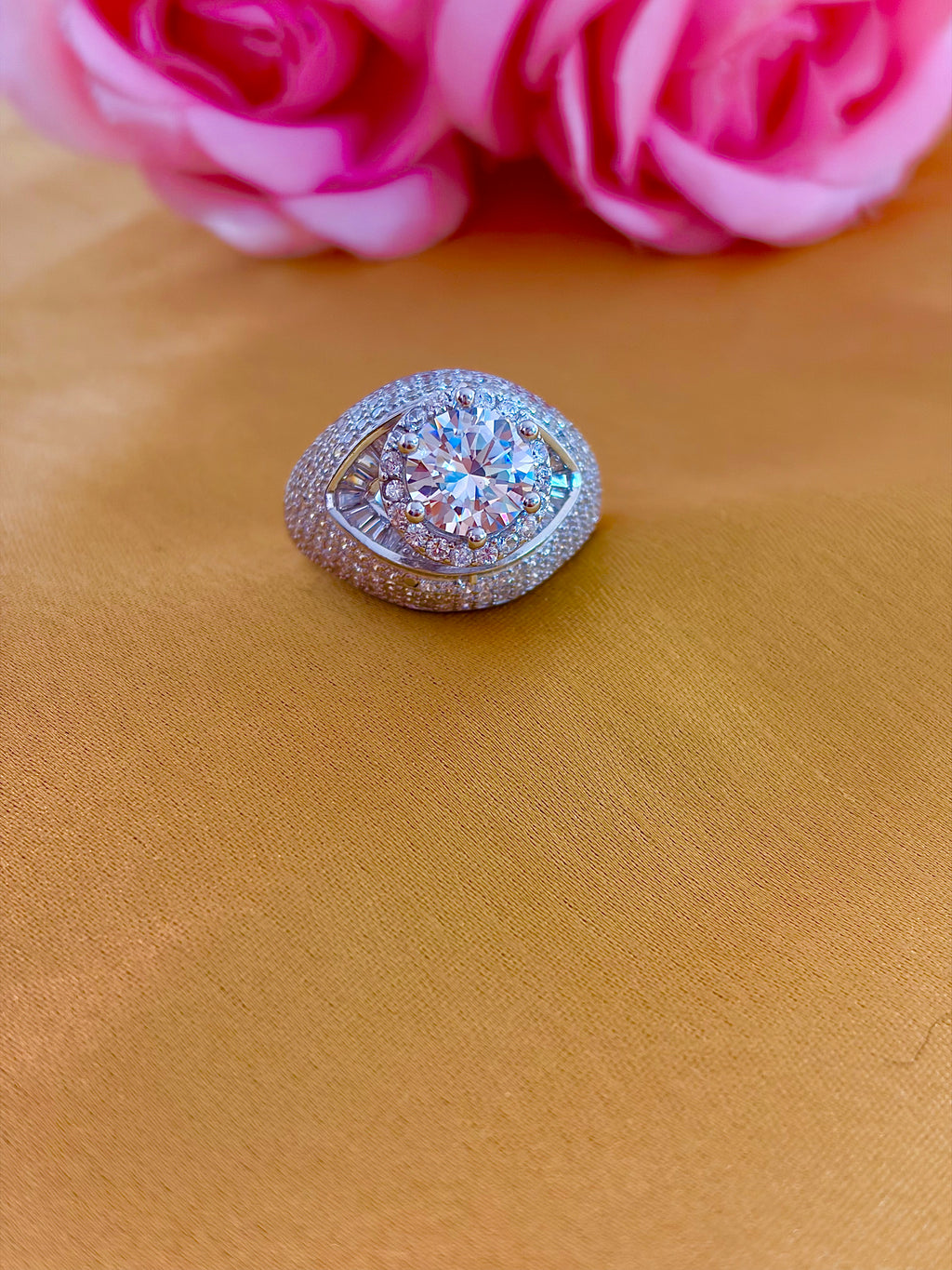 Grand Pavé Dome Ring