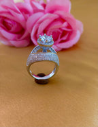 Grand Pavé Dome Ring