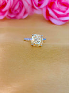 Ivory Crown Solitaire Ring