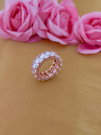 Eternal Brilliance Rose Gold Band Ring