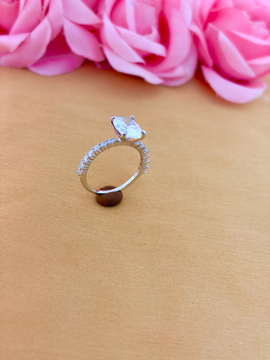 Luna Grace Solitaire Ring