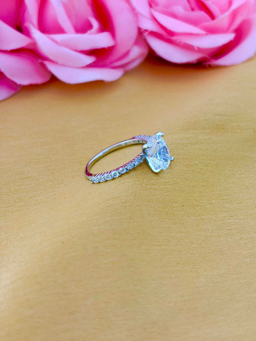 Luna Grace Solitaire Ring