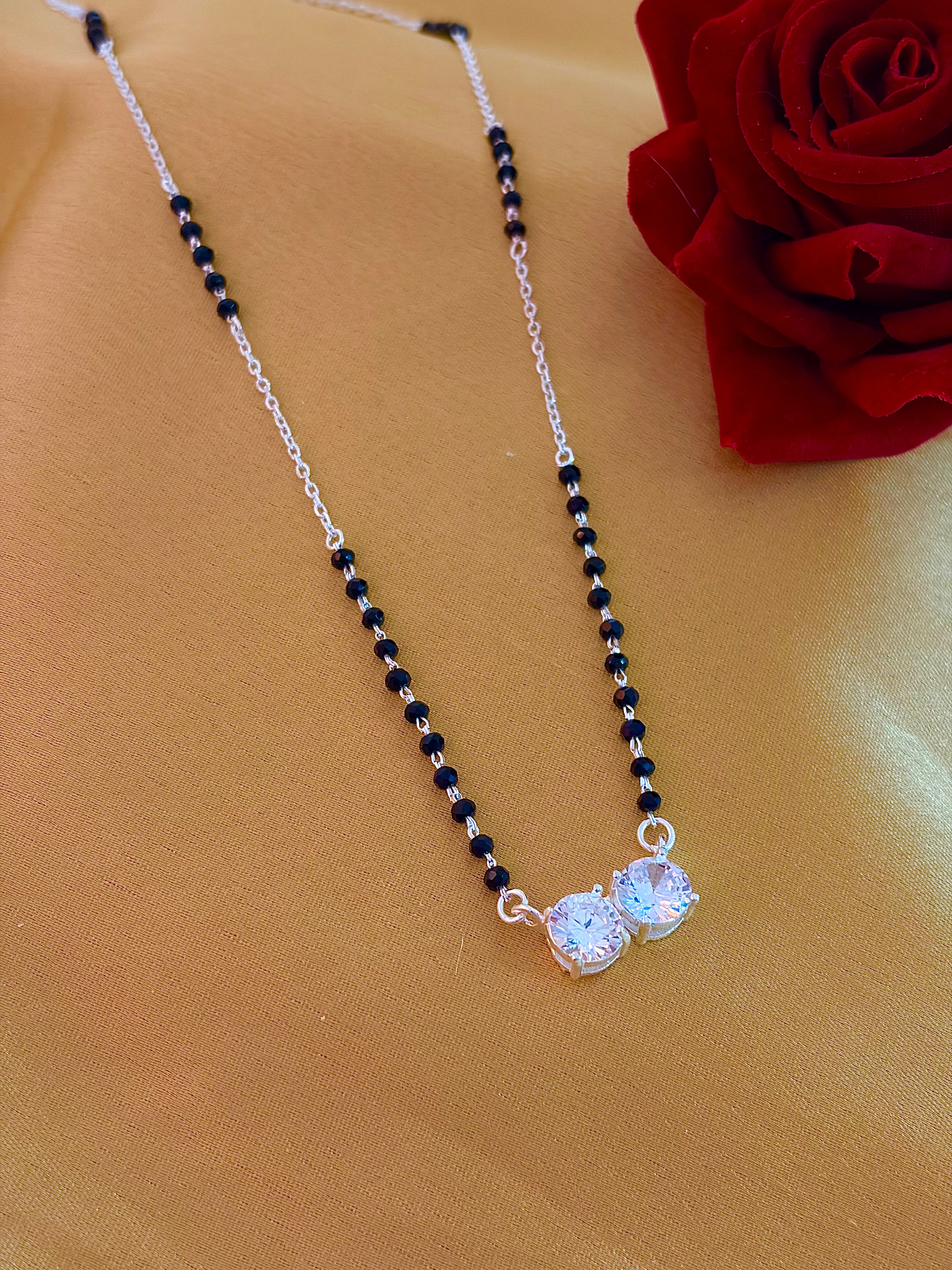 Anaya Dual Cubic Zircon Mangalsutra