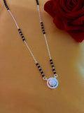 Halo Cubic Zircon Mangalsutra