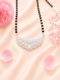 92.5 Sterling Silver Royal CZ Mangalsutra